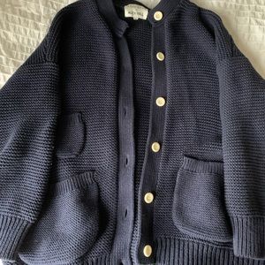 Alex Mill x Cup of Jo Reading Cardigan, size XXL